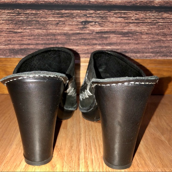 Donald J. Pliner Bozza Mules Slip On Heels Shoes - Picture 4 of 10